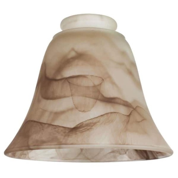 Westinghouse Bell Swirl Glass Light Shade NWOT - Picture 1 of 16
